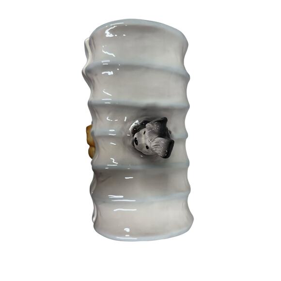 Vintage American Retro Collectible Cookie Jar Chuck Wagon w/ Dog Country Western - Picture 6 of 10